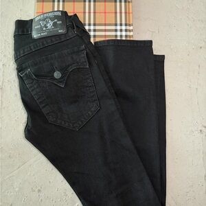 True Religion black  Denim Jeans size 28 preowned